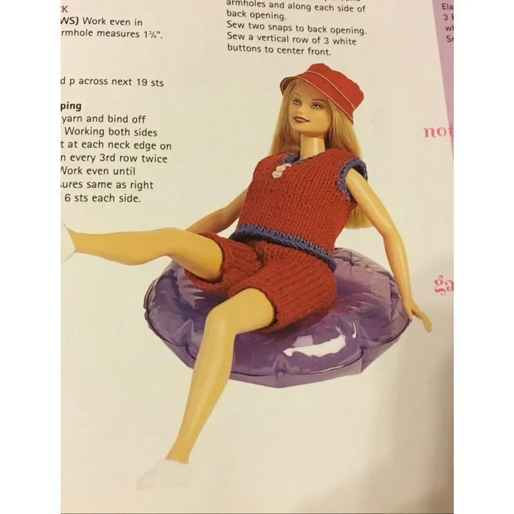 Knits for Barbie Doll – 75 Fabulous Fashions – Hardcover – First Edition